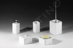 Sapho Justime 3 - Sylvia Toiletborstel, Keramiek/chroom 1309-28 -Duravit || Geberit || Grohe Verkoopwinkel 27d7edc5fe7467c4173fff9d