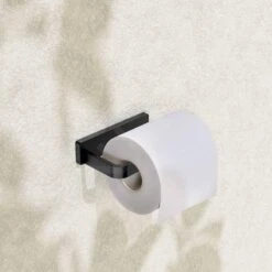 Steinberg 450 - Toiletpapierhouder, Mat Zwart 450 2800 S -Duravit || Geberit || Grohe Verkoopwinkel 28124f2b0d78210b81f070b4