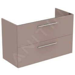 Ideal Standard I.Life A - Wastafelonderkast, 1000x440x630 Mm, 2 Laden, Mat Beige T5257NH