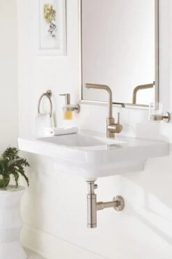 Grohe Essentials - Glas Met Houder, Geborsteld Nikkel 40447EN1 -Duravit || Geberit || Grohe Verkoopwinkel 289449e678ac33516d5d7e78