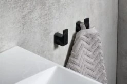 Sapho Gedy Pirenei - Haak, 2 St, Mat Zwart PI2714 -Duravit || Geberit || Grohe Verkoopwinkel 299009b6793ea11fd5423772