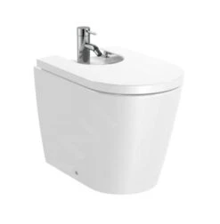 Roca Inspira - Staande Bidet, Met Overloop, Kraangat, Wit A357527000