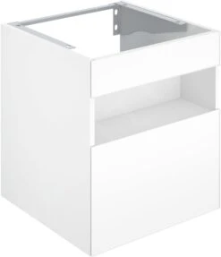 Keuco Stageline - Wastafelonderkast, 500x625x490 Mm, Met Verlichting En USB, Wit 32842300100