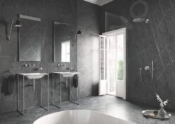 Grohe Atrio - Glas/zeephouder, Supersteel 40305DC3 -Duravit || Geberit || Grohe Verkoopwinkel 2d7dff3ab1b5f4e054807d26 1