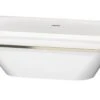 Duravit Xviu - Vrijstaand Bad, 1800x800 Mm, Met Metalen Onderstel, Wit/champagne 700443000B10000