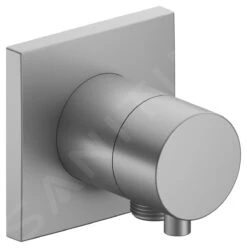 Keuco IXMO - Afsluit- En Omstelventiel Inbouw, 3-weg, Met Slangaansluiting, Mat Aluminium 59549171102