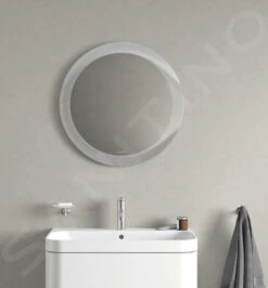 Duravit Happy D.2 Plus - Spiegel, Diameter 700 Mm, Met LED-verlichting HP7480S00000000 -Duravit || Geberit || Grohe Verkoopwinkel 2e7050407e8e39668c8e3933
