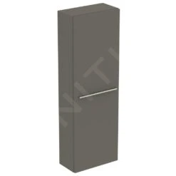 Ideal Standard I.Life S - Hoge Kast 400x210x1200 Mm, 1 Deur L/P, Mat Kwartsgrijs T5289NG