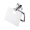 Kielle Aura - Toiletrolhouder Met Deksel, Chroom 40402020