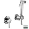 Paffoni Bidet Kit - Inbouw Bidetkraan, Met Handdouche En Inbouwdeel, Rvs KITDUP110ST