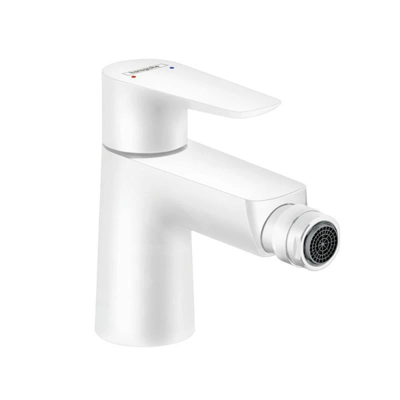Hansgrohe Talis E - Bidetkraan Met Afvoergarnituur, Mat Wit 71720700 1 Hansgrohe Talis E - Bidetkraan Met Afvoergarnituur, Mat Wit 71720700