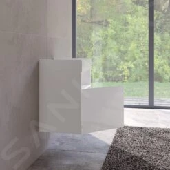 Keuco Stageline - Wastafelonderkast, 460x625x380 Mm, 1 Deur, Scharnieren Links, Wit 32822300001 -Duravit || Geberit || Grohe Verkoopwinkel 32a58011f6a1aa42734edee8