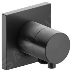 Keuco IXMO - Afsluit- En Omstelventiel Inbouw, 3-weg, Met Slangaansluiting, Zwart Chroom 59549131102