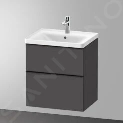 Duravit D-Neo - Wastafelonderkast 625x584x452 Mm, 2 Laden, Grafiet Mat DE4359049490000 5 Duravit D-Neo - Wastafelonderkast 625x584x452 Mm, 2 Laden, Grafiet Mat DE4359049490000 -Duravit || Geberit || Grohe Verkoopwinkel 33ba30707af1b5945aa523d2