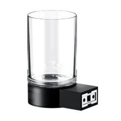 Keuco Plan - Tandenborstelhouder Met Houder, Glas/mat Zwart 14950379000 -Duravit || Geberit || Grohe Verkoopwinkel 347de3af0704ded03425b42d