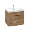 Villeroy & Boch Avento - Wastafelonderkast, 630x514x452 Mm, 2 Lades, Oak Kansas A89000RH