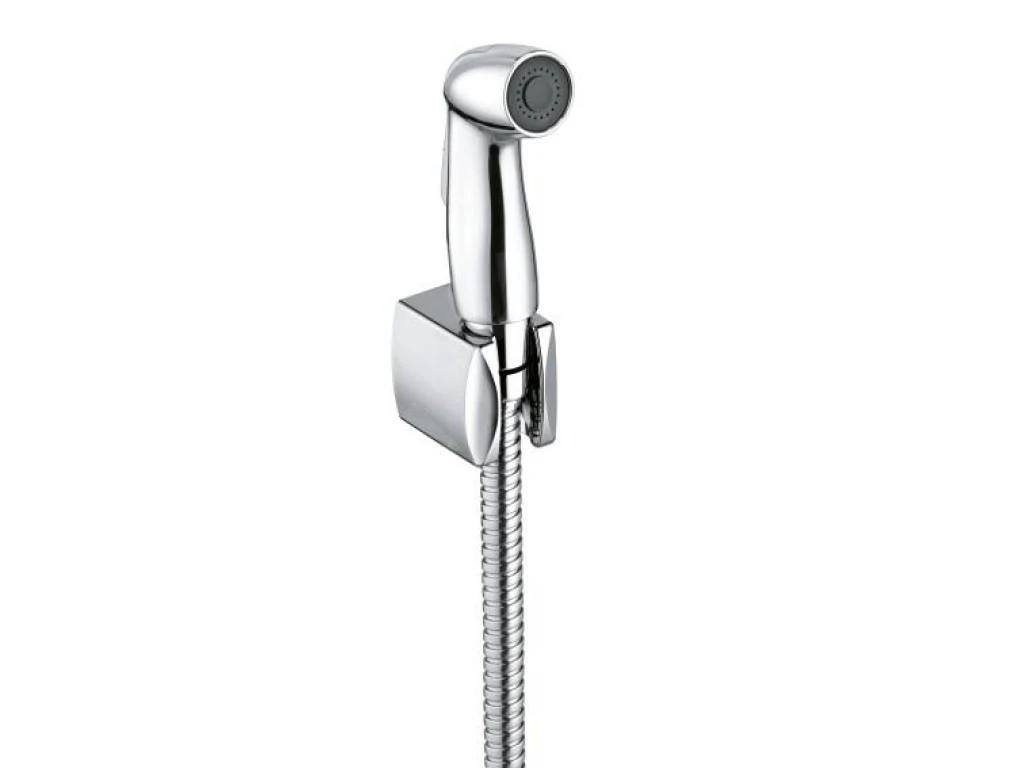 Kludi Bozz - Bidet Handdouche Met Douchehouder En Doucheslang, Chroom 7304205-00 1 Kludi Bozz - Bidet Handdouche Met Douchehouder En Doucheslang, Chroom 7304205-00