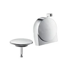 Hansgrohe Exafill S - Afdekset Voor Badafvoer, Chroom 58117000
