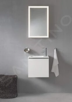 Duravit L-Cube - Wastafelonderkast 400x420x294 Mm, Scharnieren Links, Wit Mat LC6272L1818 -Duravit || Geberit || Grohe Verkoopwinkel 3ab06b77dd36d2b556634a72