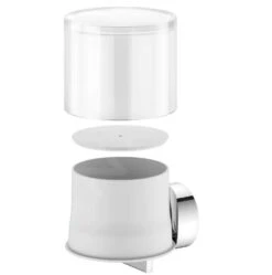 Keuco Reva - Zeepdispenser Met Houder, Mat Glas/chroom 12852019000 -Duravit || Geberit || Grohe Verkoopwinkel 3ab83bf21114caa1f6ed3238