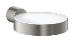 Grohe Atrio - Glas/zeephouder, Supersteel 40305DC3 -Duravit || Geberit || Grohe Verkoopwinkel 3ad6de9f8084bf692e4e2dbf