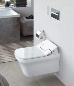 Duravit SensoWash Slim - Slim Douchetoiletzitting, SoftClose, Alpine Wit 611000002304300 -Duravit || Geberit || Grohe Verkoopwinkel 3b2f61368750adc3c4833b06 1