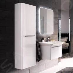 Geberit MyDay - Spiegel Met LED-verlichting En Verwarming, 600x800 Mm 824360000 -Duravit || Geberit || Grohe Verkoopwinkel 3bbadba901911850a3791575