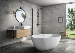 Aqualine Baden - Vrijstaand Bad 150x82 Cm, Wit E1850 -Duravit || Geberit || Grohe Verkoopwinkel 3c2196ae6a69a256f4c31b0e