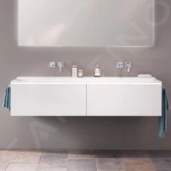 Geberit Xeno 2 - Wastafelonderkast Varicor 1400 Mm Met LED Verlichting En 2 Laden, Mat Wit 500.347.00.1 -Duravit || Geberit || Grohe Verkoopwinkel 3c885c518ab70e489356116e