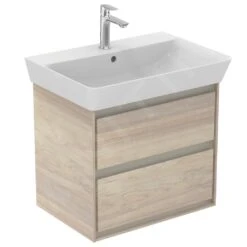 Ideal Standard Connect Air - Wastafelonderkast 580x409x517 Mm, Licht Hout/mat Lichtbruin Gelakt E1605UK -Duravit || Geberit || Grohe Verkoopwinkel 3cdc77ca14ee88f466552a9a