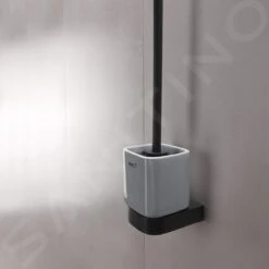 Nimco Nikau - WC Borstel Met Houder, Wit Keramika/mat Zwart NKC 30094KN-90 -Duravit || Geberit || Grohe Verkoopwinkel 3d551dd41e93ac50c9a72d64