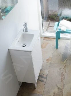 Duravit Brioso - Wastafelonderkast 835x420x289 Mm, Links, 1 Deur, Glans Wit BR4400L2222 -Duravit || Geberit || Grohe Verkoopwinkel 3e84a675396a128e441fa0d9