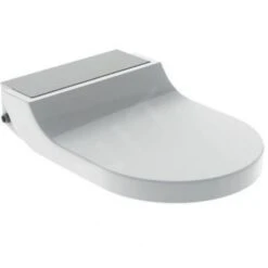 Geberit AquaClean - Tuma Comfort Douche Wc Bril, Softclose, Geborsteld Roestvrij Staal 146.272.FW.1