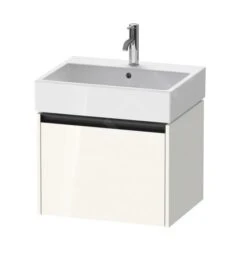 Duravit Ketho.2 - Wastafelkast 440x584x460 Mm, 1 Lade, Glanzend Wit K25075022220000