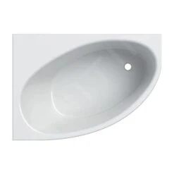 Geberit Selnova - Hoekbad 1400x1000x466 Mm, Links, Wit 554.270.01.1