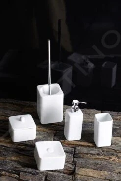 Sapho Justime 3 - Sylvia Toiletborstel, Keramiek/chroom 1309-28 -Duravit || Geberit || Grohe Verkoopwinkel 42781c49360cb1b63ba991e8