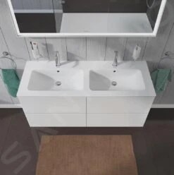 Duravit L-Cube - Wastafelonderkast 550x1290x481 Mm, 4 Laden, Glanzend Wit LC625902222 -Duravit || Geberit || Grohe Verkoopwinkel 43724f3ccd2be47fbd4f26f1
