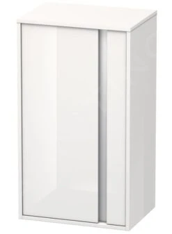 Duravit Ketho - Hoge Kast 880x500x360 Mm, Links, Glanzend Wit KT1266L2222
