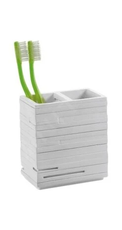 Sapho Gedy Quadrotto - Tandenborstelhouder, Wit QU9802 -Duravit || Geberit || Grohe Verkoopwinkel 44d6e74d11ba00d691fe8633