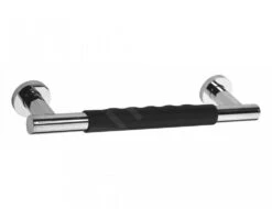 Sapho X-Round - Handgreep Met Antislip, Lengte 300 Mm, Rvs XR504