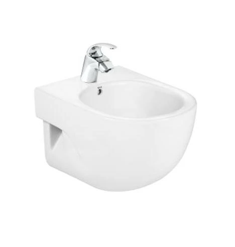 Roca Meridian - Hangend Bidet, Kraangat, Wit A357246000 1 Roca Meridian - Hangend Bidet, Kraangat, Wit A357246000