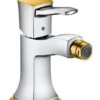 Hansgrohe Metropol Classic - Bidetkraan Met Afvoergarnituur, Chroom/goud Look 31320090