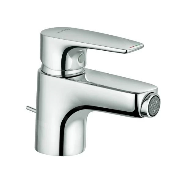 Kludi Pure&Solid - Bidetkraan Met Waste, Chroom 342160575 1 Kludi Pure&Solid - Bidetkraan Met Waste, Chroom 342160575