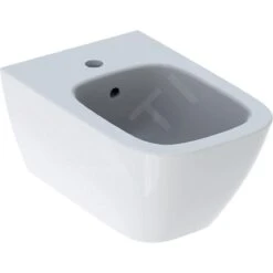 Geberit Smyle Square - Wandbidet Met Overloop, Wit 500.209.01.1