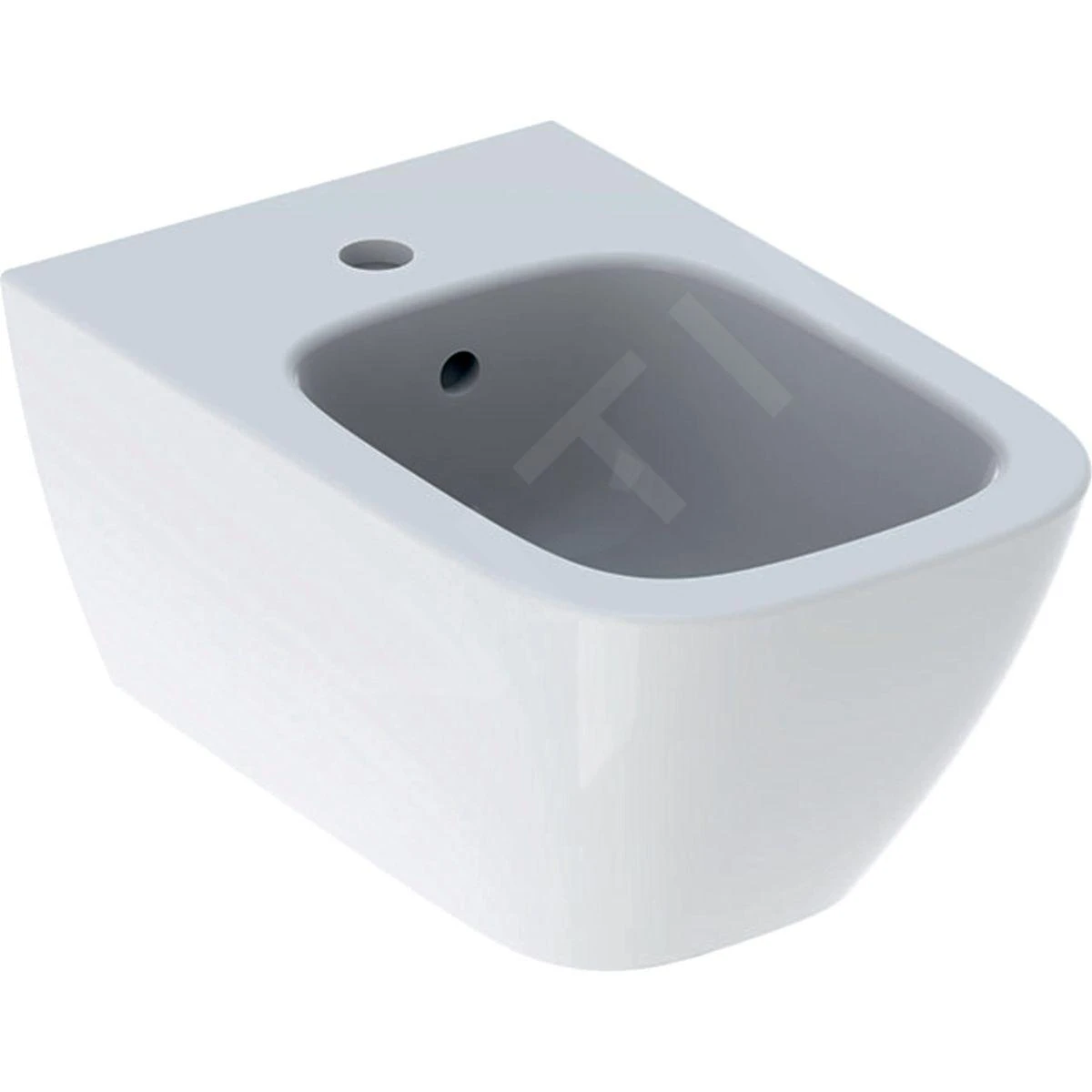 Geberit Smyle Square - Wandbidet Met Overloop, Wit 500.209.01.1 1 Geberit Smyle Square - Wandbidet Met Overloop, Wit 500.209.01.1