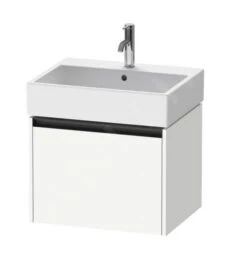 Duravit Ketho.2 - Wastafelkast 440x584x460 Mm, 1 Lade, Mat Wit K25075018180000