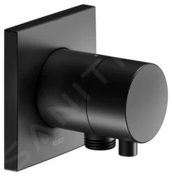 Keuco IXMO - Stopkraan Met Slangaansluiting Inbouw, Mat Zwart 59541371102