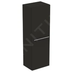 Ideal Standard I.Life A - Hoge Kast 400x300x1200 Mm, 1 Deur L/P, Mat Carbon Grijs T5261NV