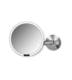 Simplehuman Make-up Spiegels - Spiegel Met LED Verlichting Wandbevestiging, Mat Rvs ST3003