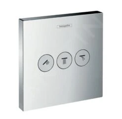 Hansgrohe Shower Select - Afdekset Voor Stopkraan Met 3 Stopfuncites, Chroom 15764000
